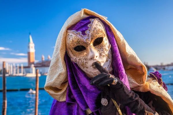 Famous carnival in Venice, Italy — Stock Photo, Image