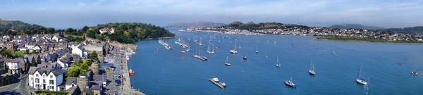 Coast of Wales with Conwy bay in United Kingdom — Stock Photo, Image