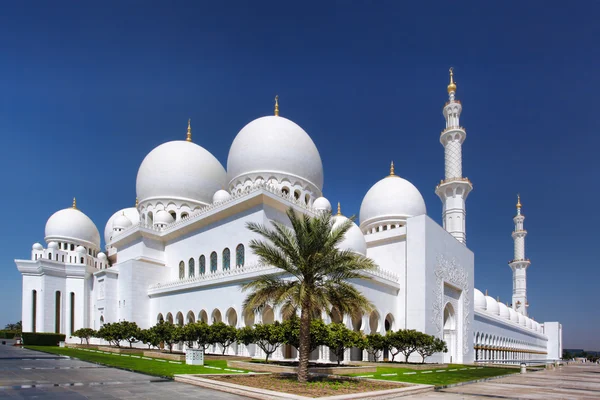 Sheikh Zayed Moschee in Abu Dhabi, Vereinigte Arabische Emirate, Naher Osten — Stockfoto