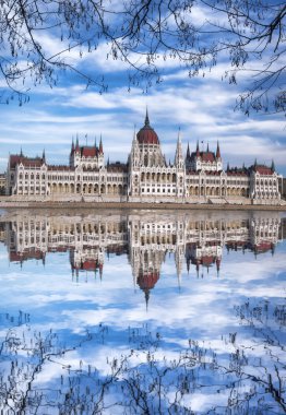 Tuna Nehri Macaristan karşı Parlamentosu ile Budapeşte