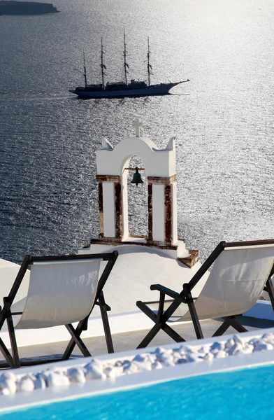 Oia by i santorini island, Grekland — Stockfoto