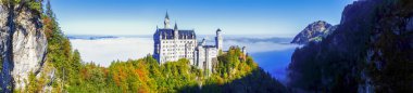  Almanya, Bavyera 'daki Neuschwanstein Şatosu