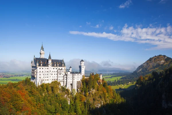 Slot Neuschwanstein in Beieren, Duitsland — Stockfoto