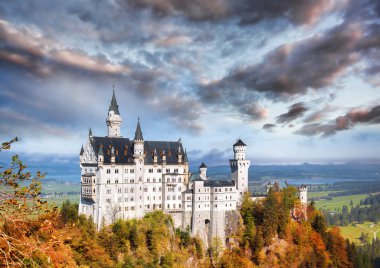 Bavaria, Almanya için ünlü Neuschwanstein Şatosu