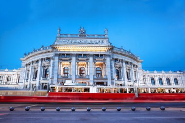  Ünlü Sarayı Burgtheater Viyana, Avusturya