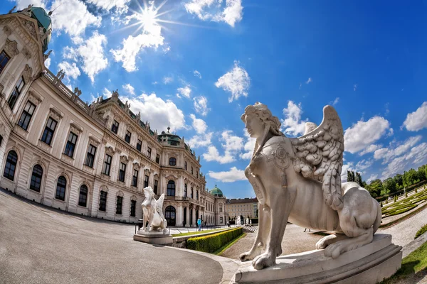 Belvedere Palota Bécsben, Ausztria — Stock Fotó