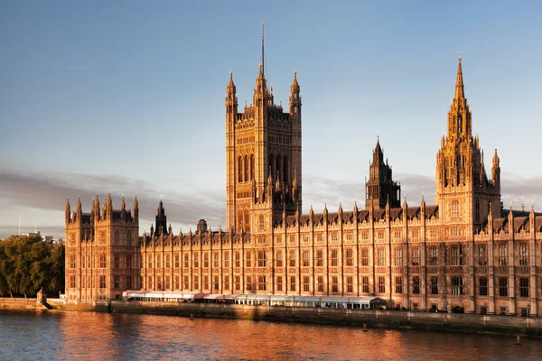 Σπίτια του Κοινοβουλίου στο Λονδίνο, Αγγλία, Ηνωμένο Βασίλειο — Φωτογραφία Αρχείου