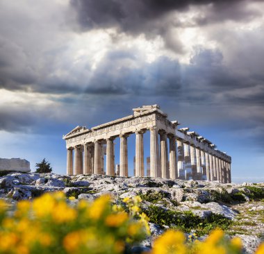 Parthenon Tapınağı Akropol Atina, Yunanistan