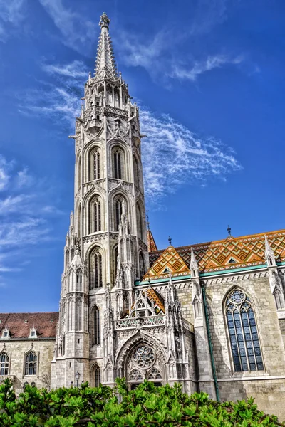 Iglesia Matthias en Budapest, Hungría — Foto de Stock