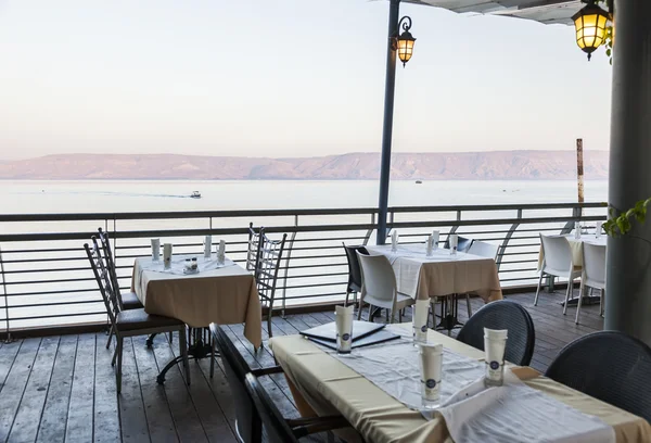 Mar (lago) de Galilea. Tiberíades. Baja Galilea. Israel . — Foto de Stock