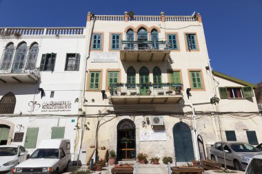 Eski evin cephe. Nazareth. İsrail