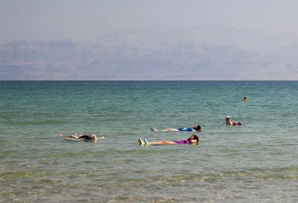 Spiaggia di Ein Gedi. Mar Morto, Israele — Foto Stock