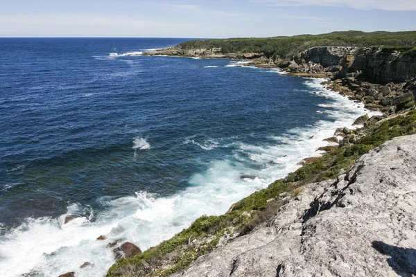 Klippiga kusten av Booderee nationalpark. Australien NSW.. — Stockfoto