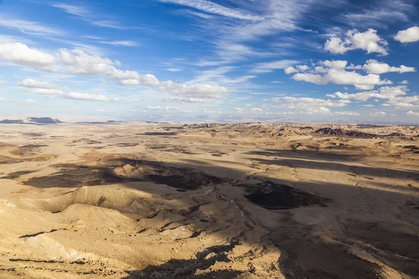 Makhtesh Ramón (Cráter Ramón) paisaje. Desierto del Negev. Israel —  Fotos de Stock