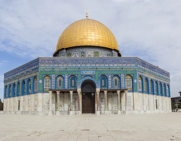 Cúpula en la Roca en el Monte del Templo. Jerusalén. Israel . — Foto de Stock