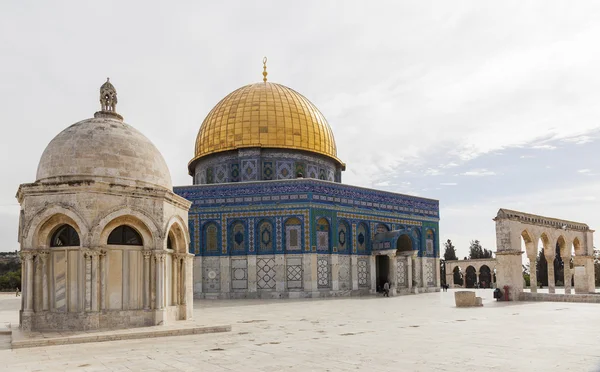 Cúpula na Rocha no Monte do Templo. Jerusalém. Israel . — Fotografia de Stock