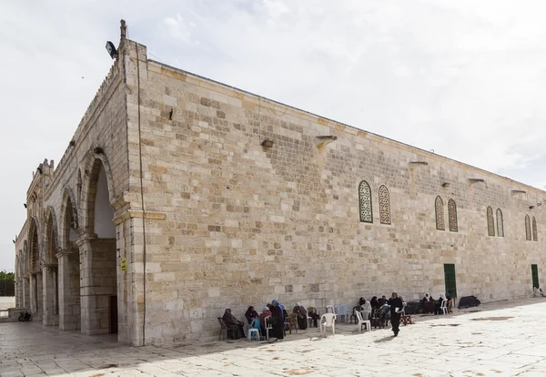 Mešita Al Aksá. Chrámová hora. Jeruzalém, Izrael. — Stock fotografie