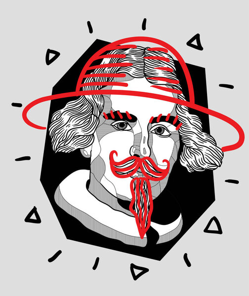 Веласкес. Векторная иллюстрация. 