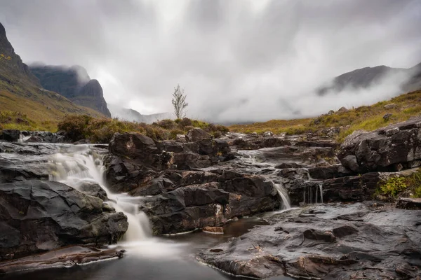 Bealach Entlang Des Nc500 Schottland Aufgenommen August 2020 Nachbearbeitet Mit — Stockfoto