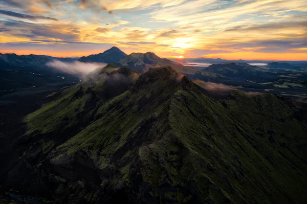 Highlands Southern Iceland Taken August 2020 Μετά Την Επεξεργασία Χρήση — Φωτογραφία Αρχείου