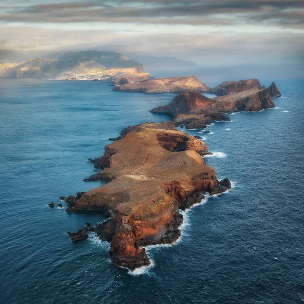 Península São Lourenco Península Madeira Portugal Pós Transformada Por Escalonamento — Fotografia de Stock