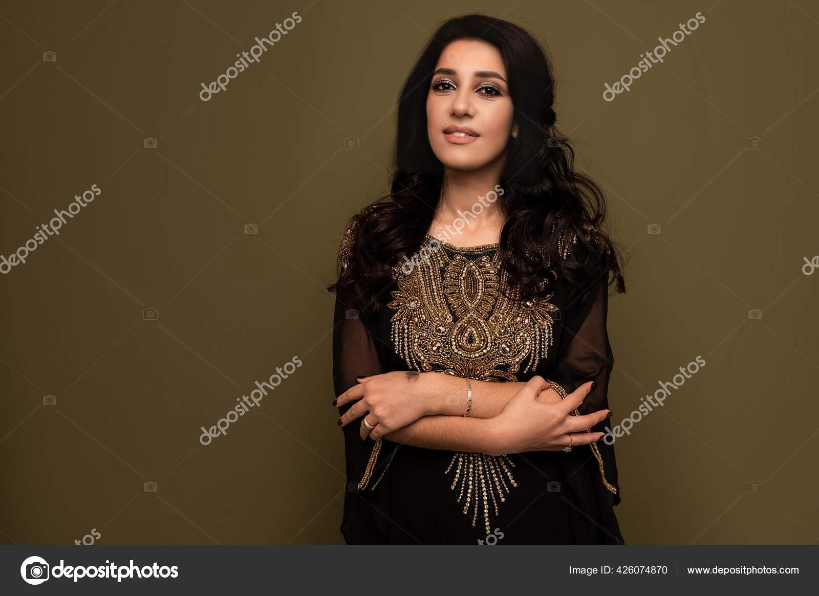 Hairstyle Ideas for a Muslim Bride with Long Hair – desiweddingbells