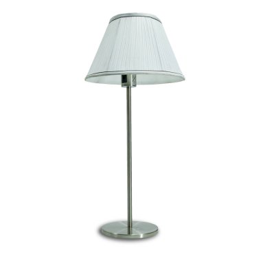 Masa lambası beyaz arkaplanda izole