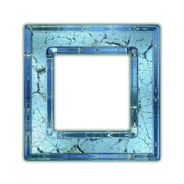 Kırık cam çerçeve