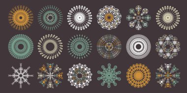 Kabile mandala seti.