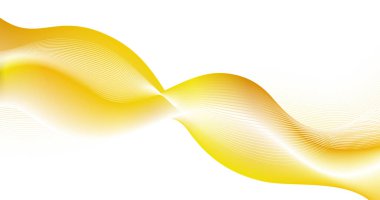 Soyut parlak altın dalgalar