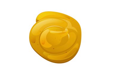 Yiyecek markalaşması için karikatür biçiminde vektör tasarımı.