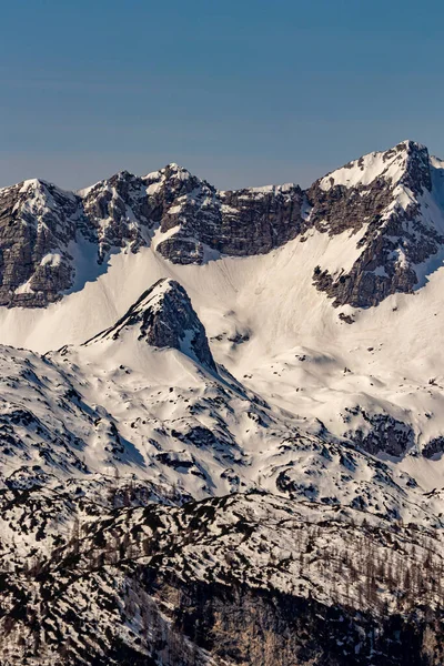 Winter Bohinjer Gebirge — Stockfoto