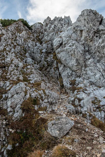 Sentier Raide Vers Sommet Montagne Ogradi — Photo