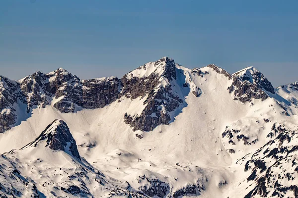 산맥의 겨울철 — 스톡 사진