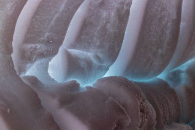 Kış dokusu, kar arka plan makrosu