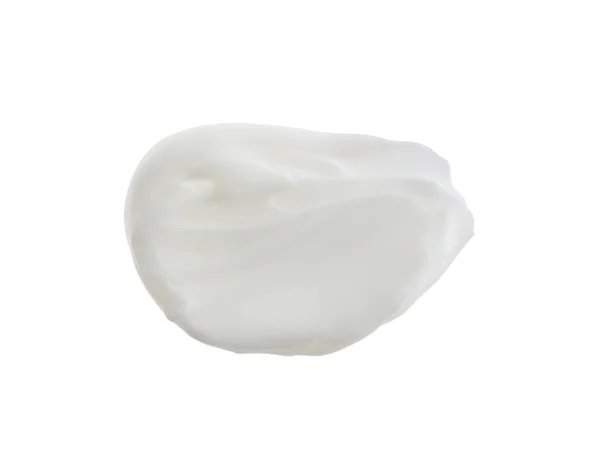 Cream Sample White Background Cosmetic Product — Stock Photo, Image