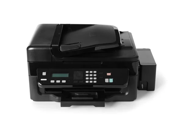 New Modern Multifunction Printer Isolated White — Stock Photo, Image