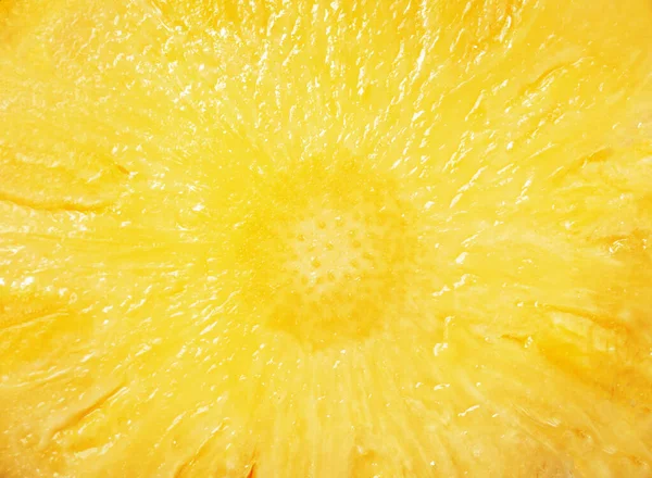 Fetta Ananas Fresco Succoso Come Sfondo Primo Piano — Foto Stock