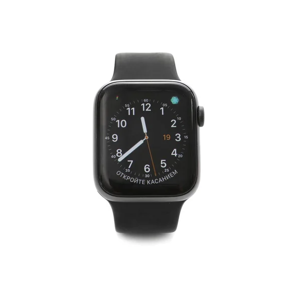 Mykolaiv Ukraine September 2019 Apple Watch Med Analog Klocka Ansikte — Stockfoto