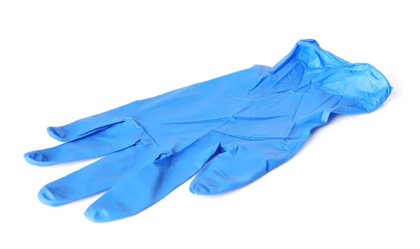 Protective Glove Isolated White Medical Item — Stock Photo, Image