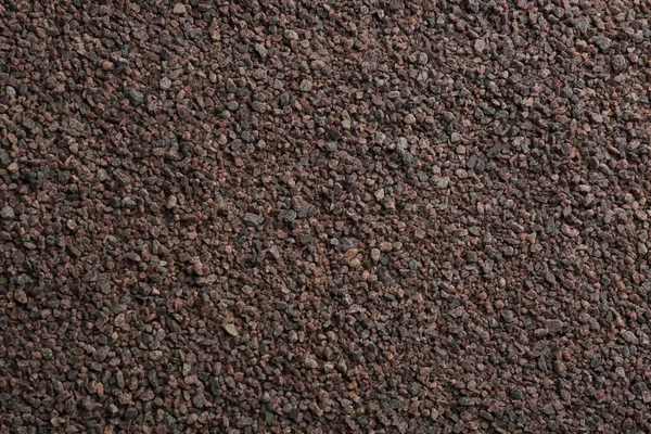 Pile Black Salt Background Top View — Stock Photo, Image