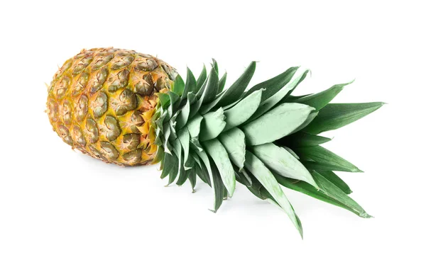 Fresh Ripe Juicy Pineapple Isolated White — Stock Photo, Image