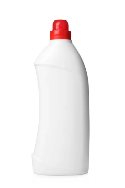 Bouteille Produit Nettoyant Isolée Sur Blanc — Photo