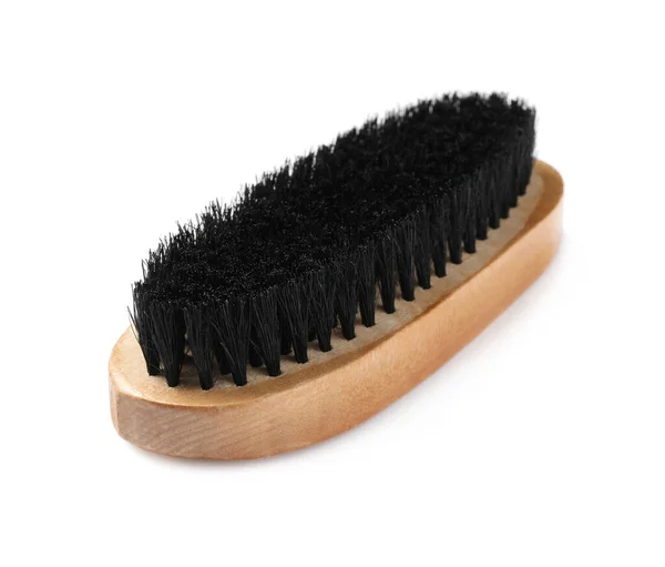 Shoe Brush Isolated White Footwear Care Item — Stock Photo, Image