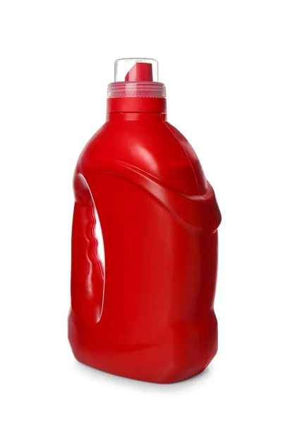 白に隔離された洗浄剤のボトル — ストック写真