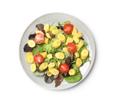 Çeri domatesli taze havuç salatası.