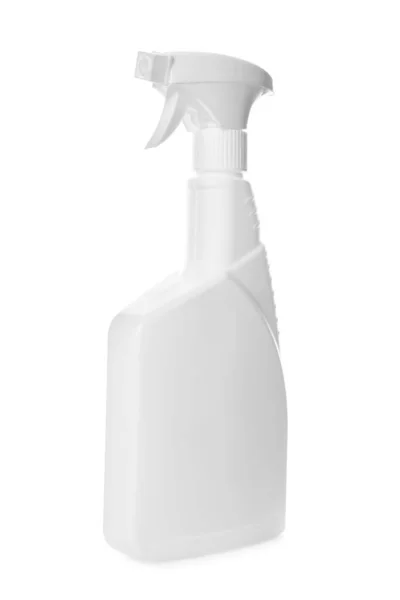 Frasco Spray Produto Limpeza Isolado Branco — Fotografia de Stock