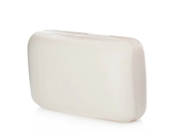 Soap Bar Sfondo Bianco Igiene Personale — Foto Stock