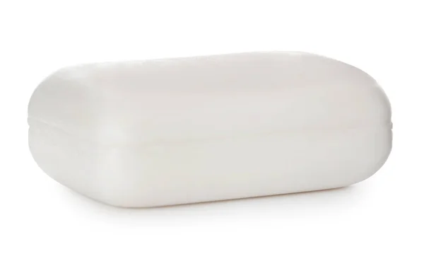 Σαπούνι Λευκό Φόντο Προσωπική Υγιεινή — Φωτογραφία Αρχείου