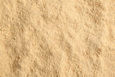 Arka plan olarak kurutulmuş zencefil, üst görünüm